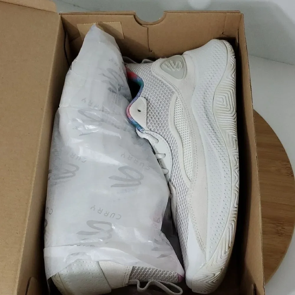 Under Armour Curry 3Z 24 SDE Sneakers Basketball Shoes White Unisex 9/10.5